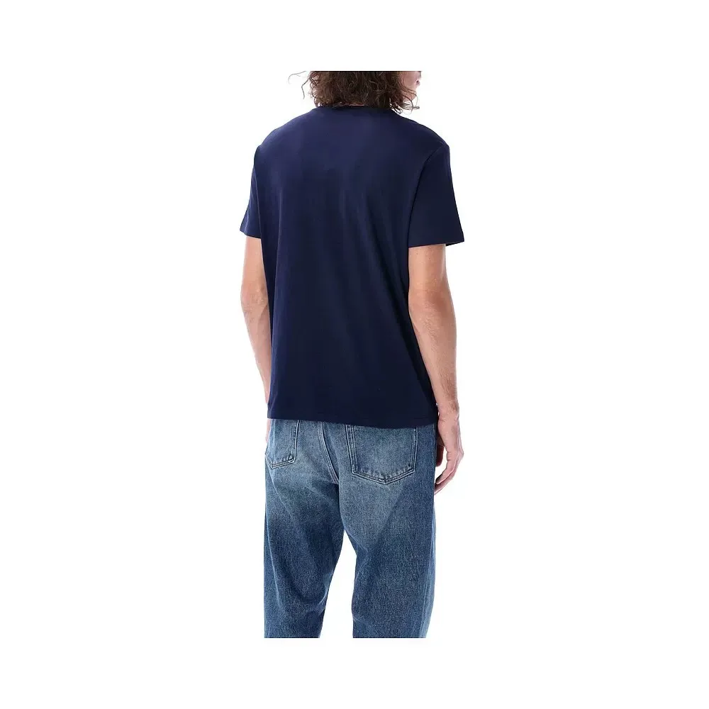 P130 Style number: RL001] Ralph Lauren/Ralph Lauren 25ss new bear print round neck short sleeves are always on the shelves